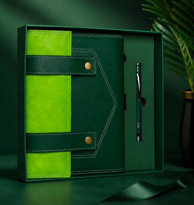 The Emerald Dual-Tone Executive Set